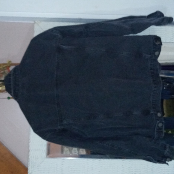 ASOS - Black - 100% Cotton.- Denim Jacket - Size 8 - Runs Large - - Picture 7 of 9